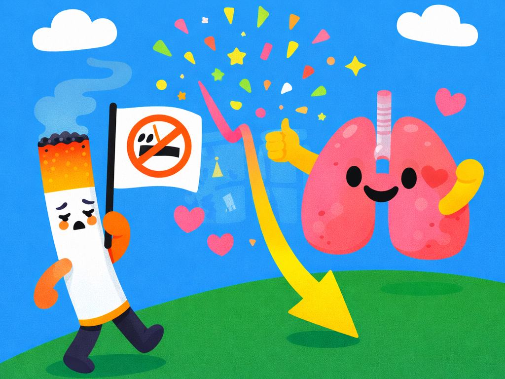 person crushing cigarette pack discarding cigarettes