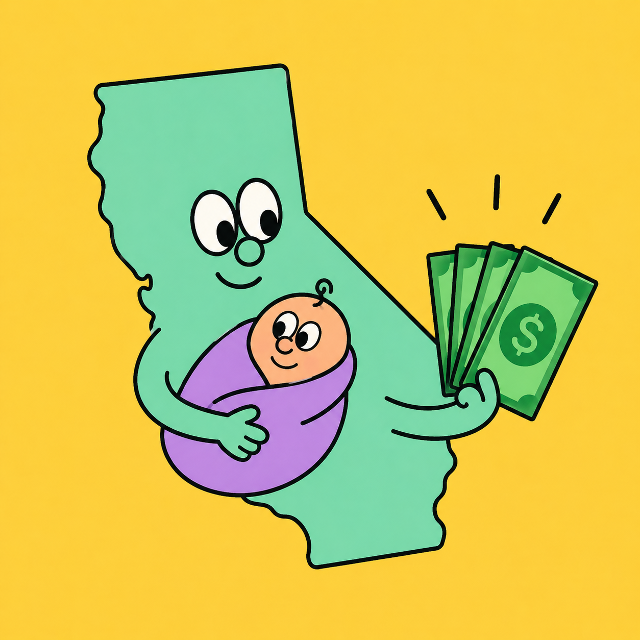 California Gives Free Diapers to All Newborns