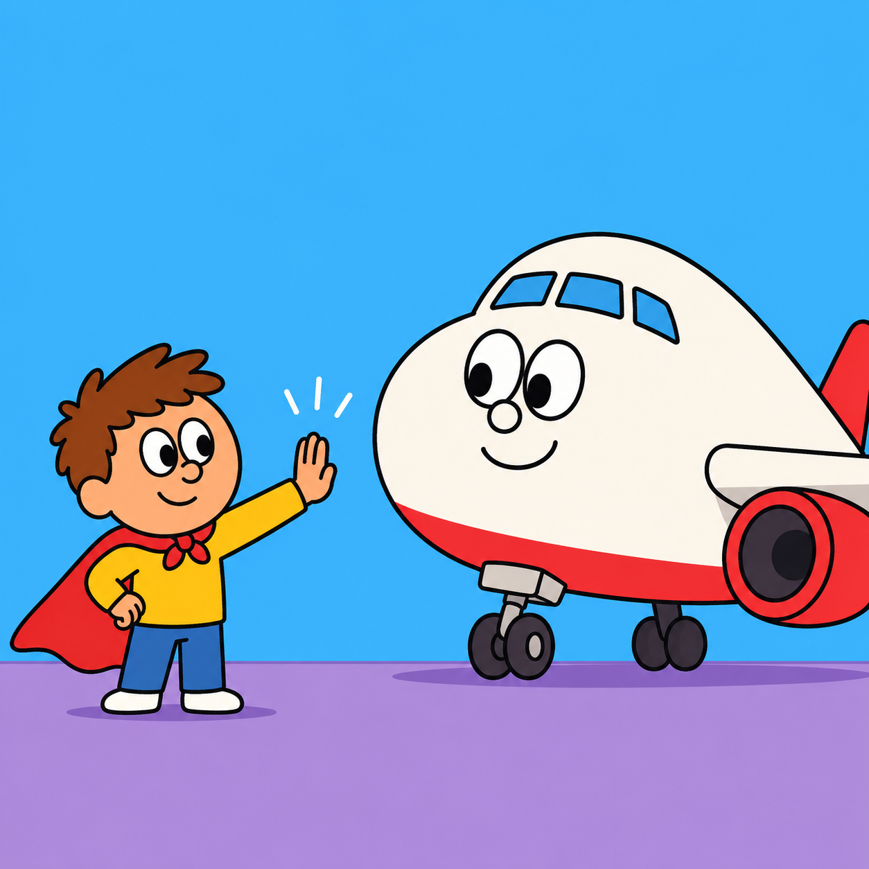 Eight-year-old's kindness prevented flight diversion