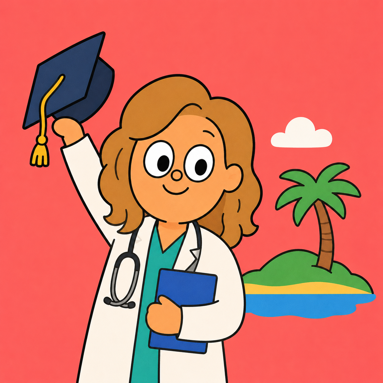 At 72, she graduates medical school and starts residency