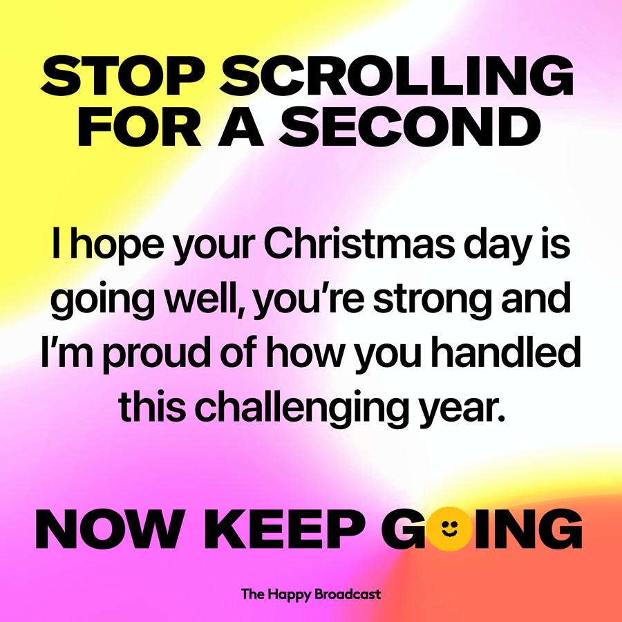 All i need for christmas is to make sure we all