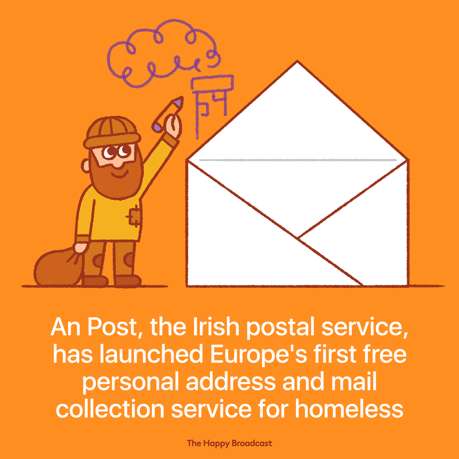An post has launched address point europes first