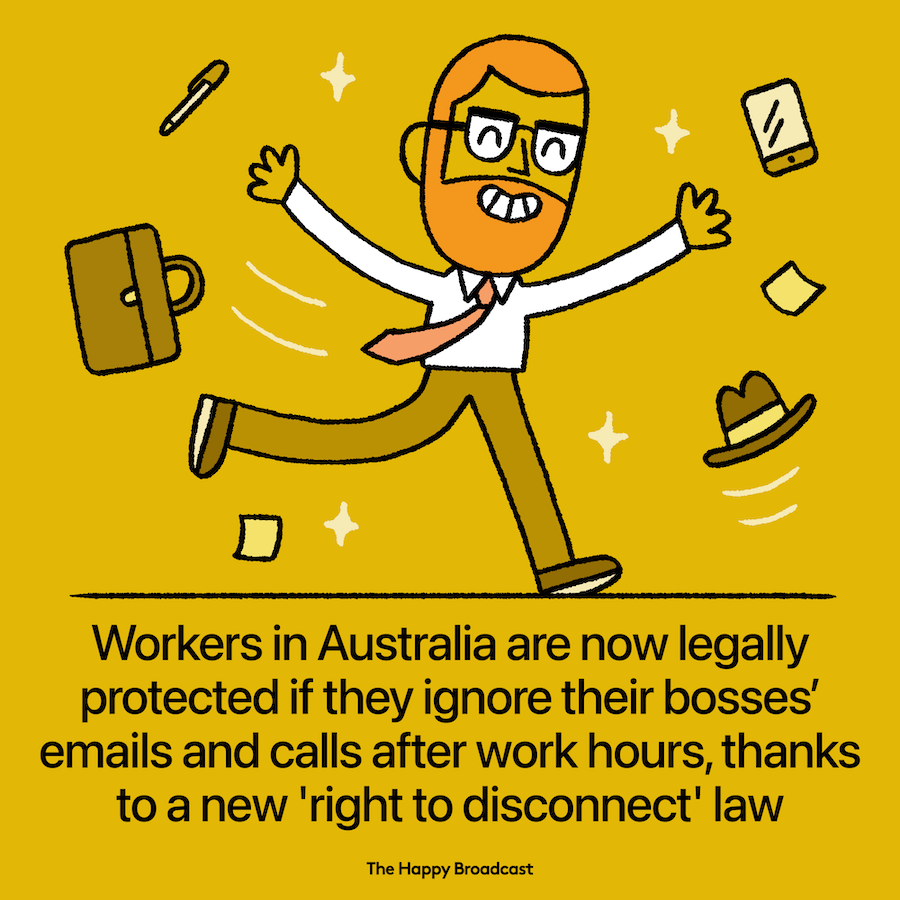 Australia grants workers right to disconnect after hours