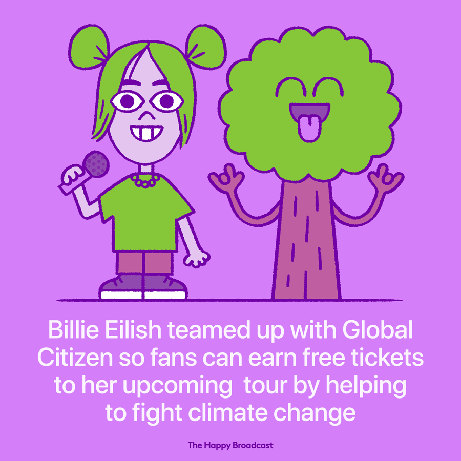 Billie eilish fans will be able to earn free