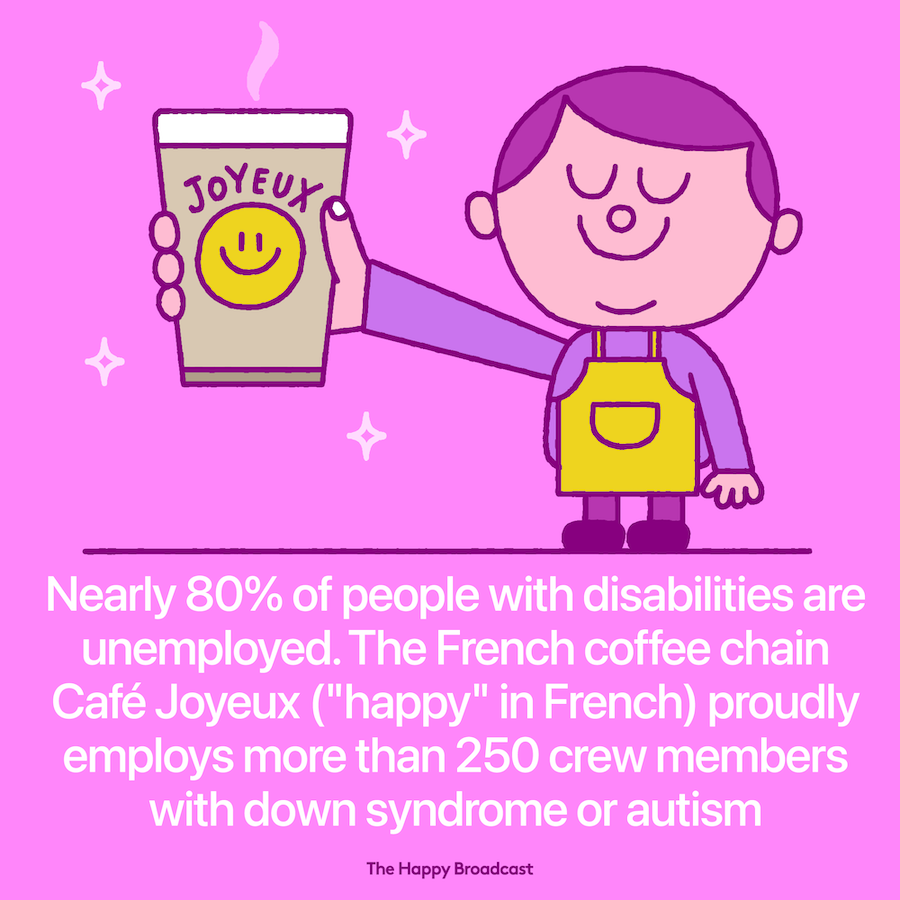 Cafe Joyeux is helping to change the way people with disabilities are viewed