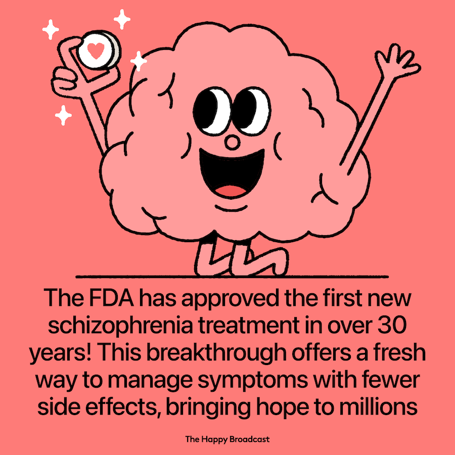 FDA Approves First New Schizophrenia Treatment in 30 Years