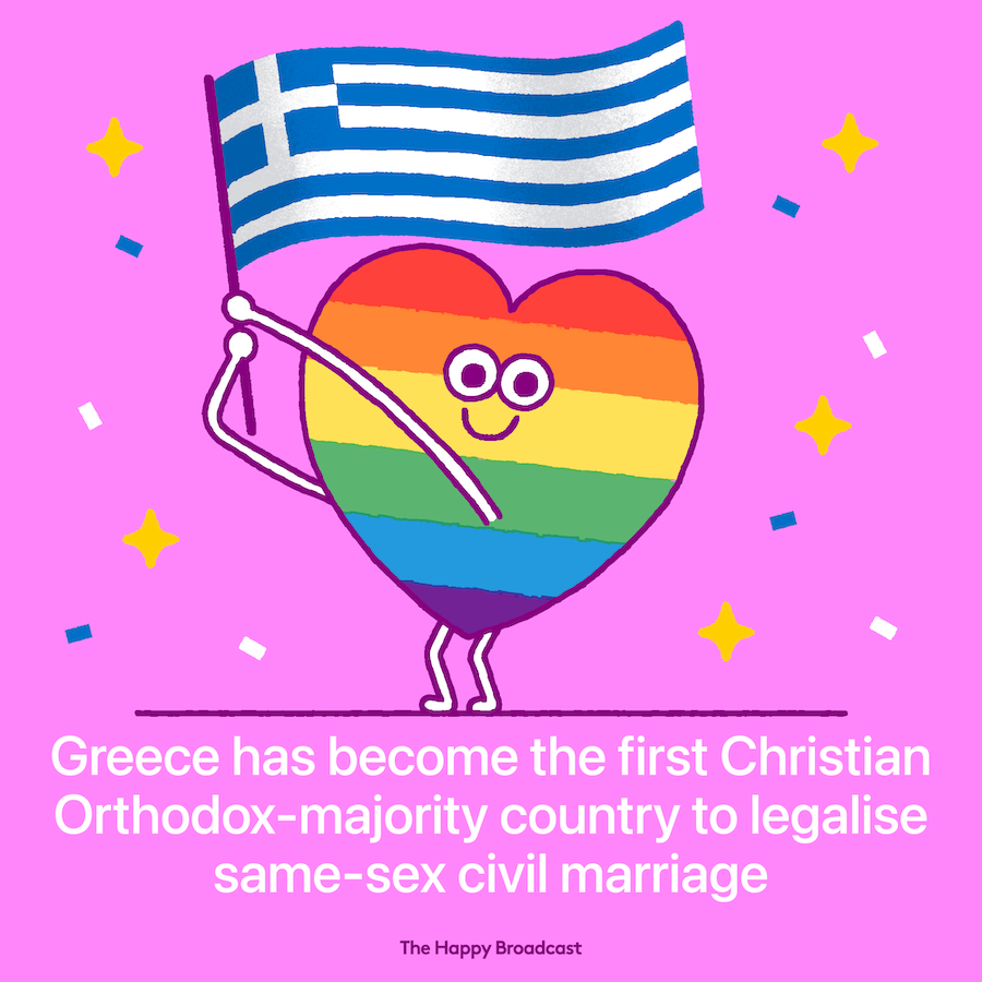 Greece legalises same sex marriage
