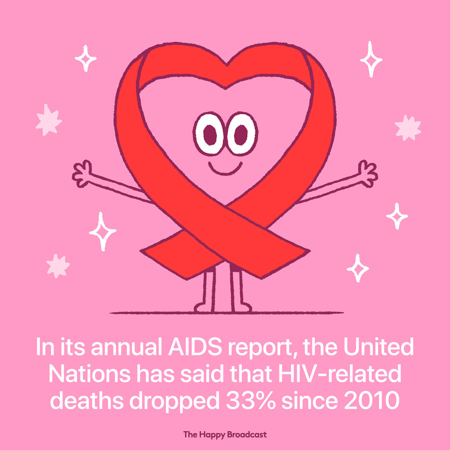 In its annual aids report the un said that