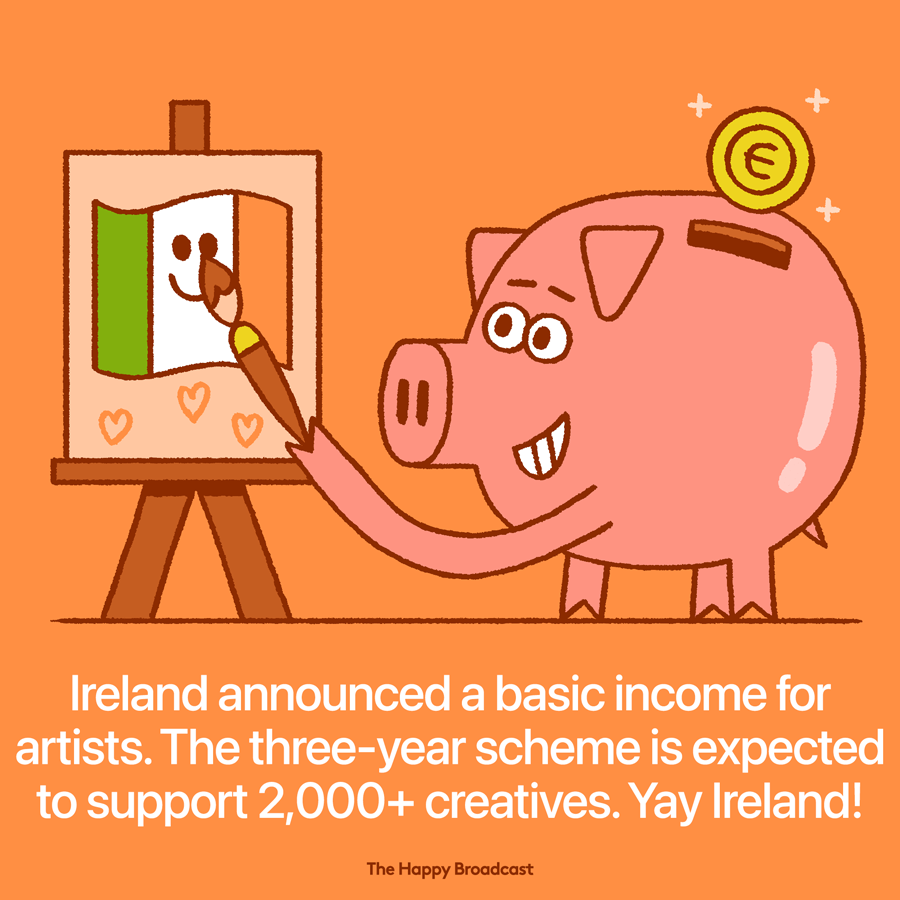 Ireland launched basic income for artists