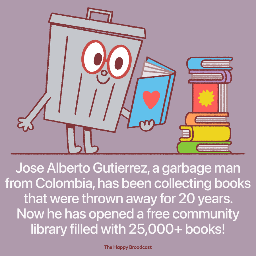 Jose alberto gutierrez a garbage man who lives in