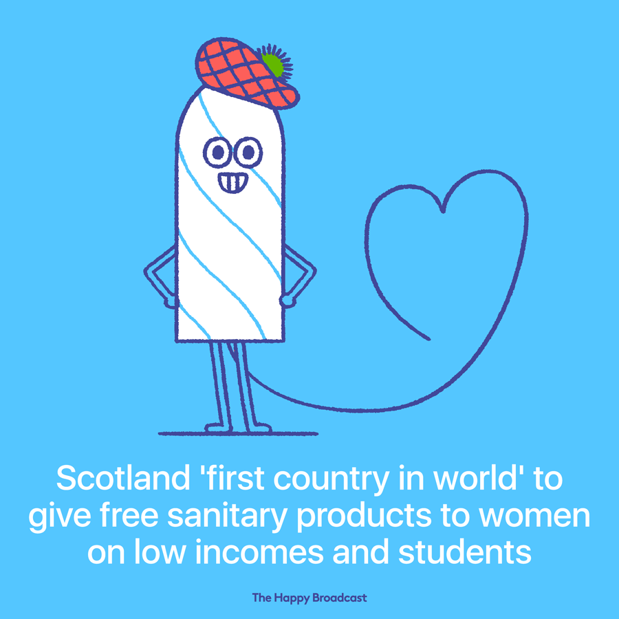 Scotland became the first nation in the world to