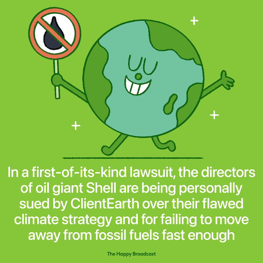 Shell board of director sued in a landmark lawsuit