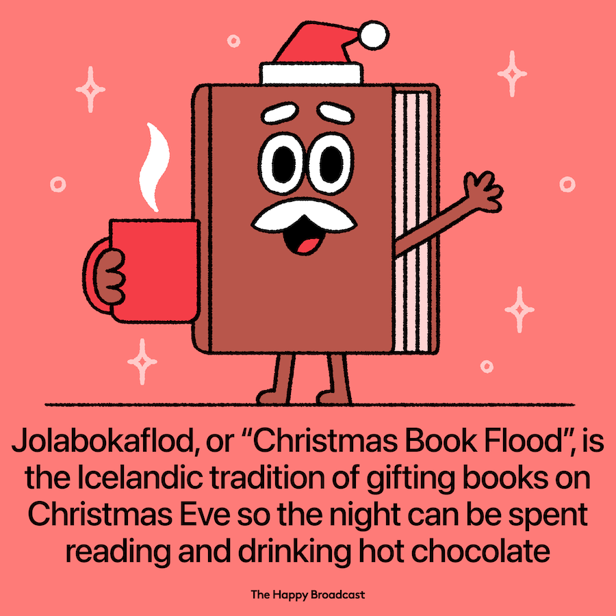 The tradition of gifting books in Iceland