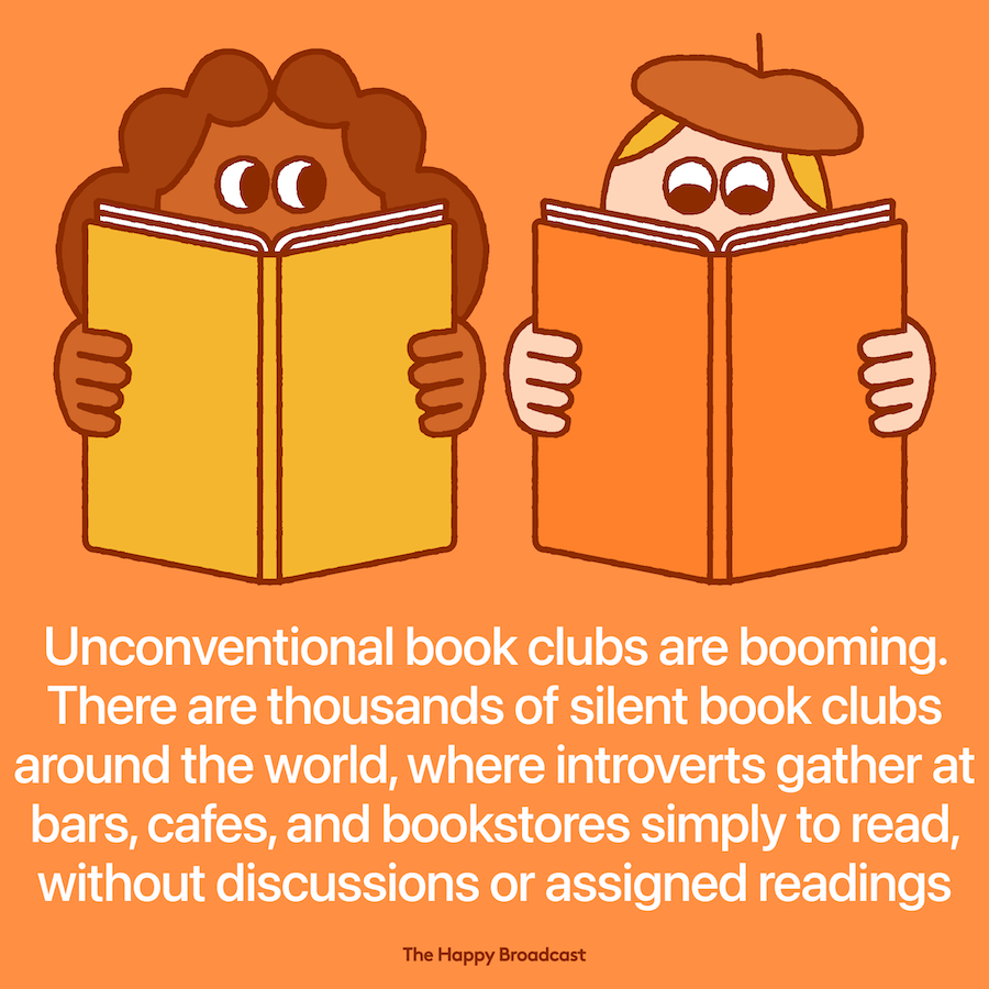 Unconventional book clubs are booming