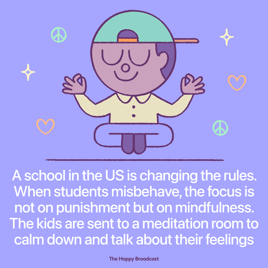 US school sends kids to meditation instead of detention