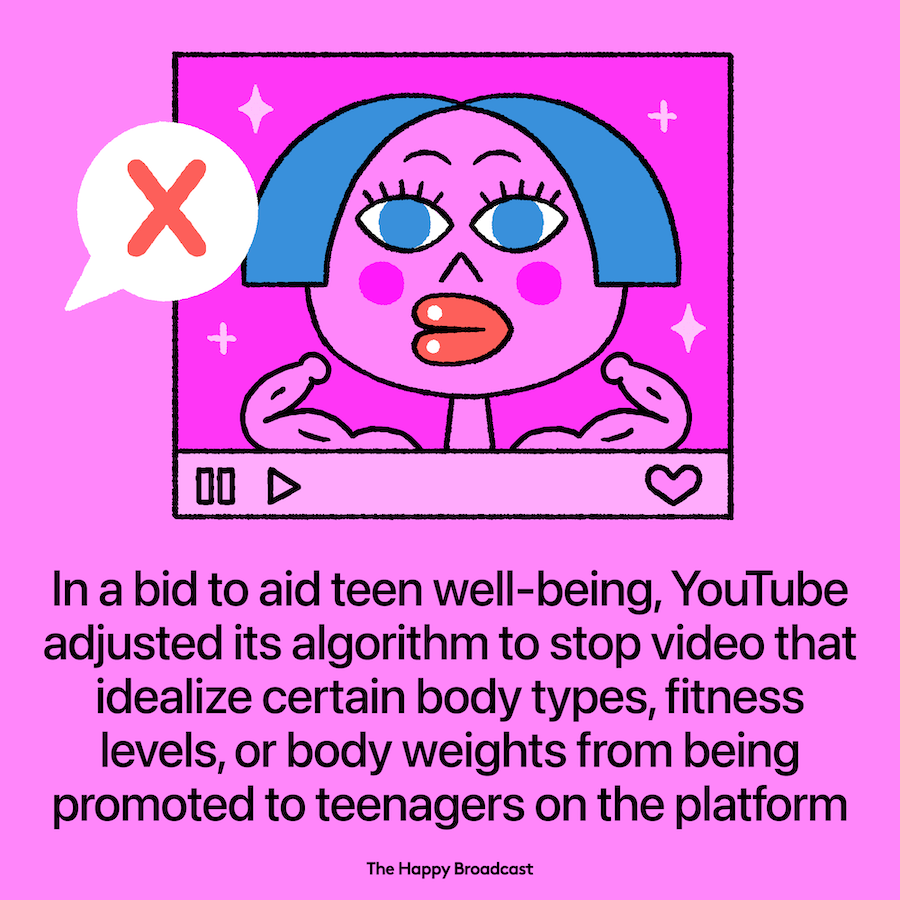 YouTube is restricting videos about idealized appearance for teens